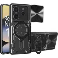 Custodia per Xiaomi Redmi Note 14 4G (Standard), Techsuit, CamGuard Pro, Nera — 3