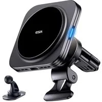 Caricabatterie Auto Wireless ESR HaloLock Vent, 15W, 1.67A, Nero — 3