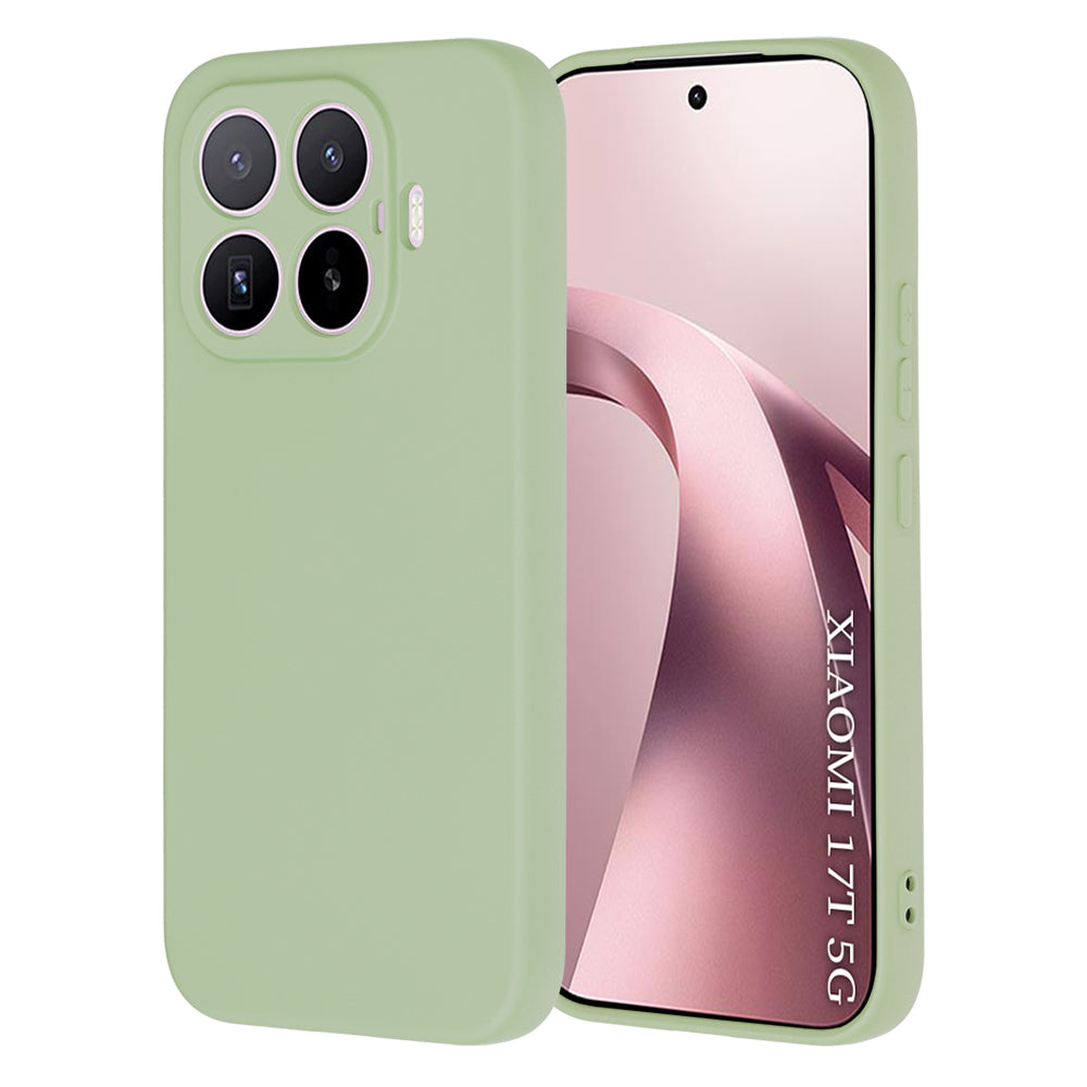 Techsuit Custodia per Xiaomi 17T, Techsuit, SoftFlex, Verde Chiaro