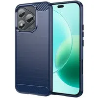 Custodia per Honor 400 Lite, Techsuit, Carbonio, Blu — 3