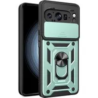 Custodia per Google Pixel 9 Pro XL, Techsuit, CamShield, Verde — 3