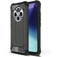 Custodia per Xiaomi Poco C75 / Redmi 14C, Techsuit, Hybrid Armor, Nera — 3