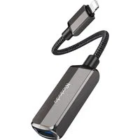 Adattatore OTG Lightning - USB-A McDodo CA-2690, Grigio — 3