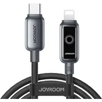 Cavo Dati e Ricarica USB-C - Lightning Joyroom S-A55 StarFlight Display, 30W, 1.2m, Nero — 3