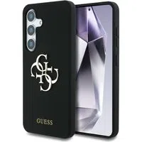 Custodia per Samsung Galaxy S25 S931, Guess, 4G Big, Nera — 3
