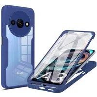 Custodia per Xiaomi Redmi A3x / A3, Techsuit, ColorVerse 360, Blu — 3