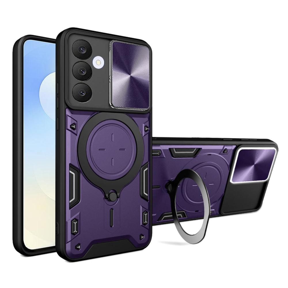 Techsuit Custodia per Samsung Galaxy S25 FE, Techsuit, CamGuard Pro, Viola