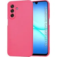 Custodia per Samsung Galaxy A17 5G, Techsuit, SoftFlex, Rosa Scuro — 3
