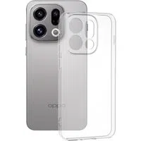 Custodia per Oppo Find X9, Techsuit, Clear, Trasparente — 3