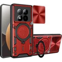 Custodia per Xiaomi Redmi Note 15 Pro 5G, Techsuit, CamGuard Pro, Rossa — 3