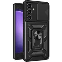 Custodia per Samsung Galaxy S23 FE S711, Techsuit, CamShield, Nera — 3