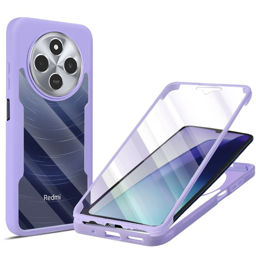 Techsuit Custodia per Xiaomi Poco C75 / Redmi 14C, Techsuit, ColorVerse 360, Viola