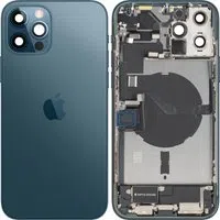 Copertura Batteria Apple iPhone 12 Pro, Con Scocca Centrale, Parti Complete, Blu (Pacific Blue), Swap Premium — 3