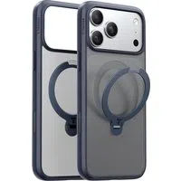 Custodia MagSafe per Apple iPhone 17 Pro Max, Torras, Ostand Spin, Blu Navy — 3