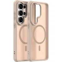 Custodia MagSafe per Samsung Galaxy S26 Ultra S948, Techsuit, HaloFrost II, Dorata — 3