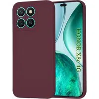 Custodia per Honor X8c, Techsuit, SoftFlex, Vinaccia — 3