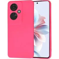 Custodia per Oppo Reno11 F, Techsuit, SoftFlex, Rosa Scuro — 3