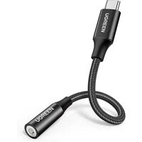 Adattatore Audio USB-C - 3.5mm UGREEN AV142, Nero — 3