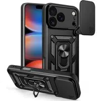 Custodia per Apple iPhone 17 Pro, Techsuit, CamShield, Nera — 3