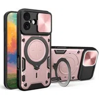 Custodia per Apple iPhone 17, Techsuit, CamGuard Pro, Rosa Dorato — 3