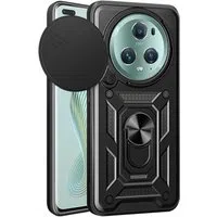 Custodia per Honor Magic5 Pro, Techsuit, CamShield, Nera — 3