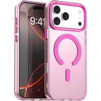 Custodia MagSafe per Apple iPhone 17 Pro, Techsuit, CandyCase, Rosa — 3
