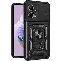 Custodia per Xiaomi Redmi Note 12 Pro+, Techsuit, CamShield, Nera — 3