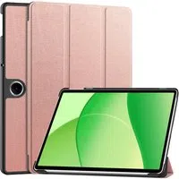 Custodia per OnePlus Pad Lite / Oppo Pad SE, Techsuit, FoldPro, Rosa Dorato — 3