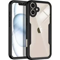 Custodia per Apple iPhone 17, Techsuit, ColorVerse 360, Nera — 3