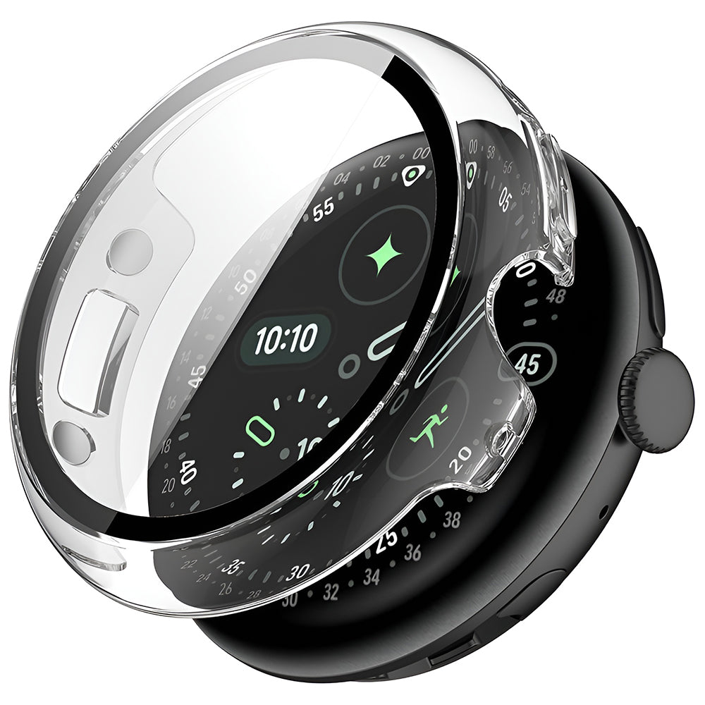 Custodia Techsuit Defense360 Pro per Google Pixel Watch 4 45mm, Trasparente