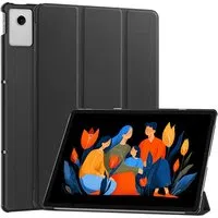 Custodia per Lenovo Idea Tab Plus, Techsuit, FoldPro, Nera — 3