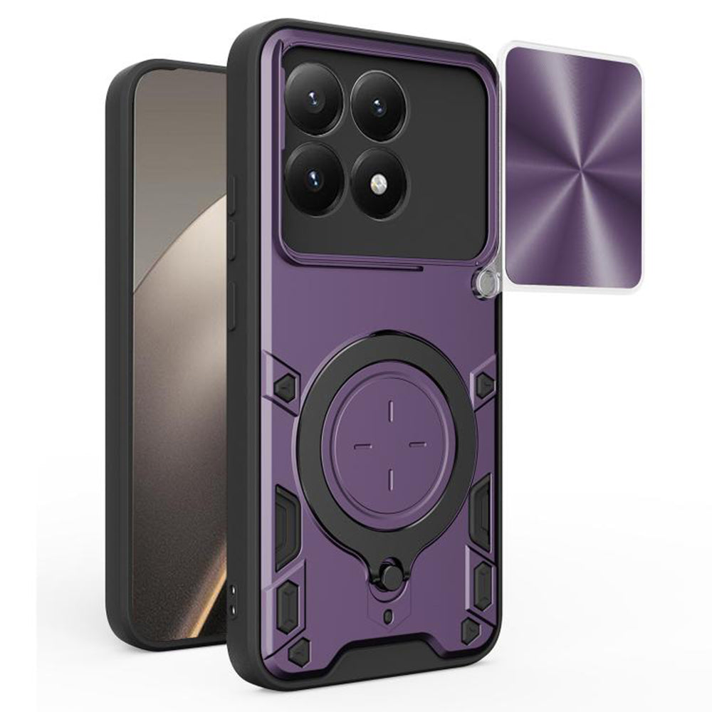 Techsuit Custodia per Xiaomi 15T, Techsuit, CamGuard Pro, Viola