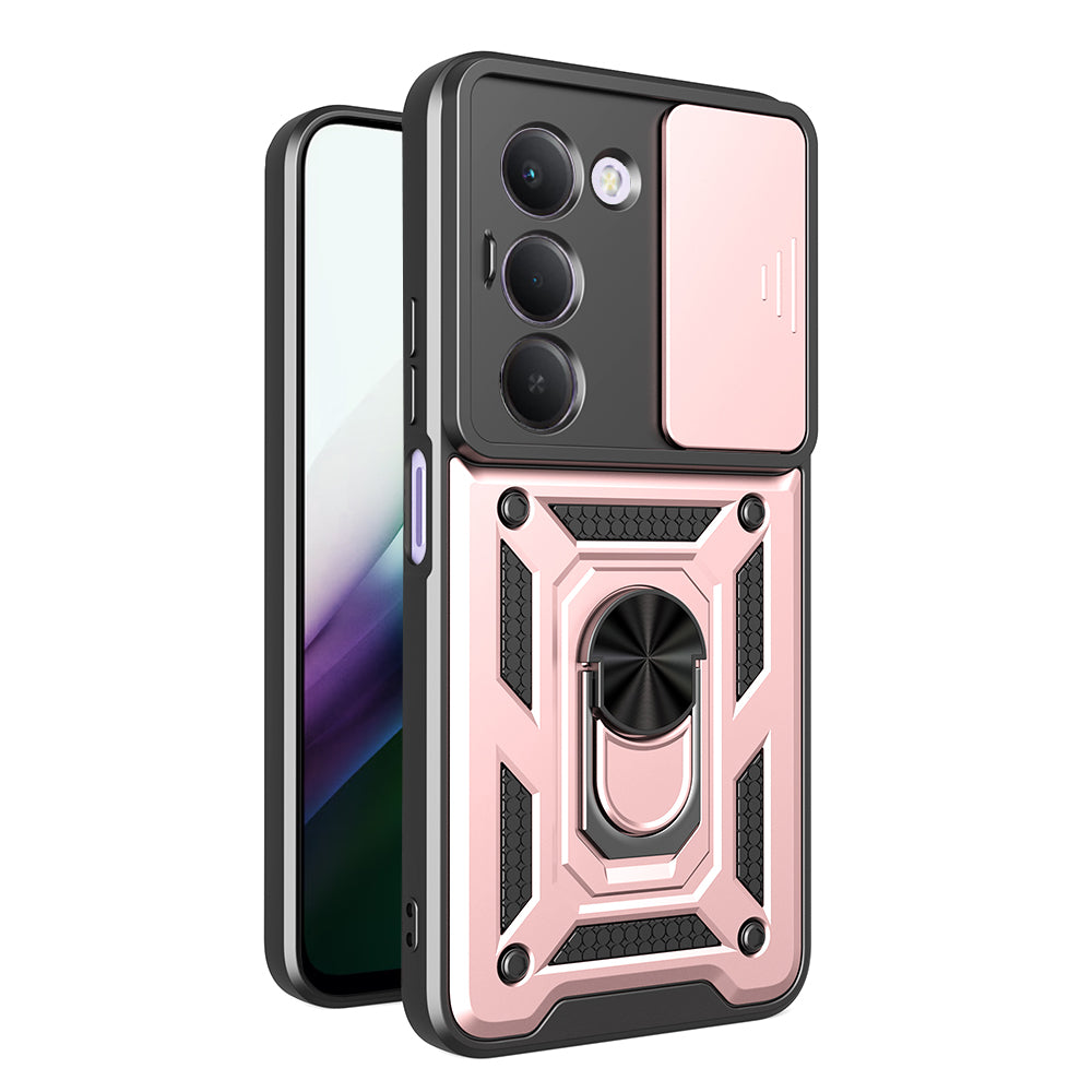 Custodia per Xiaomi Redmi 15 5G / 15 4G, Techsuit, CamShield, Rosa