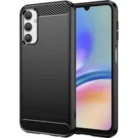 Custodia per Samsung Galaxy A05s A057, Techsuit, Carbonio, Nera — 3
