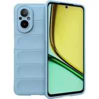 Custodia per Realme C67 4G, Techsuit, Magic Shield, Blu — 3