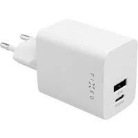 Caricabatterie Retea Fixed Mini, 45W, 3A, 1 x USB-A - 1 x USB-C, Bianco — 3