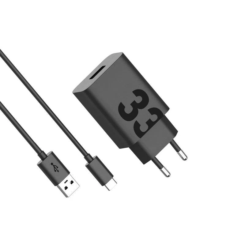 Caricabatterie da rete con cavo USB-C Motorola, 33W, 3A, 1 x USB-A, Nero PG38C06448 — 2