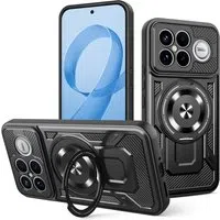 Custodia per Xiaomi Poco F8 Ultra, Techsuit, RuggedCam, Nera — 3