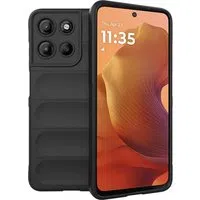 Custodia per Motorola Moto G15 / G15 Power, Techsuit, Magic Shield, Nera — 3