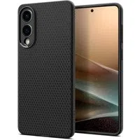 Custodia per Samsung Galaxy S25 Edge S937, Spigen, Liquid Air, Nera Opaca ACS09420 — 3