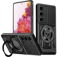 Custodia per Samsung Galaxy S20 FE 2022 G781 / S20 FE 5G G781 / S20 FE G780, Techsuit, RuggedCam, Nera — 3