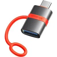 Adattatore OTG USB-C - USB-A McDodo OT-3810, Grigio — 3