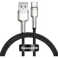 Cavo dati e ricarica USB-A - USB-C Baseus Cafule Metal Series, 66W, 1m, nero CAKF000101 CAKF000101 — 3