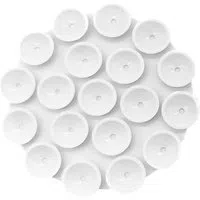 Supporto con Ventose Techsuit SW-CUP, Bianco — 3