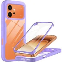 Custodia per Honor 600 Pro / 600, Techsuit, ColorVerse 360, Viola — 3