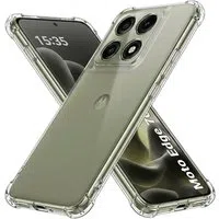 Custodia per Motorola Edge 70 Pro, Techsuit, Shockproof Clear, Trasparente — 3