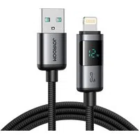 Cavo Dati e Ricarica USB-A - Lightning Joyroom S-A16 Pro Prism Display, 12W, 1.2m, Nero — 3