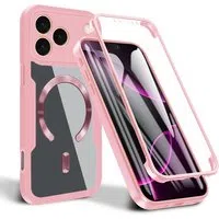 Custodia MagSafe per Apple iPhone 17 Pro Max, Techsuit, ColorVerse 360, Rosa — 3