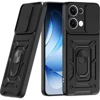 Custodia per Oppo Reno13, Techsuit, CamShield, Nera — 3
