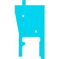 Adesivo Batteria Motorola Moto G53, Destra, Service Pack 5D78C22163 — 3